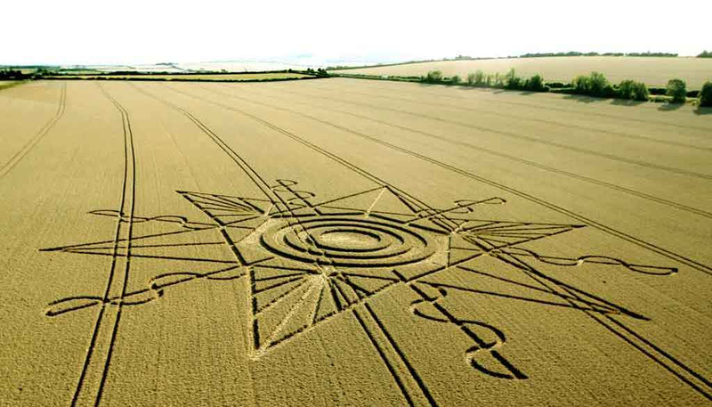 Illustration for article titled The Most Astonishing Crop Circle Artworks of 2014